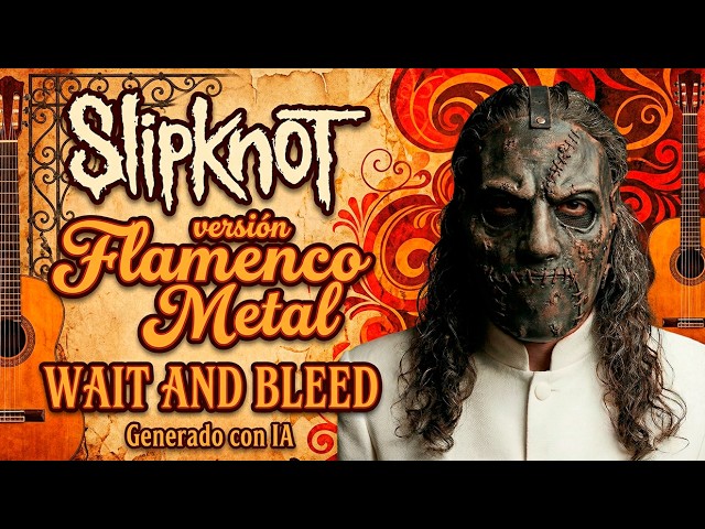 Slipknot – Wait and Bleed (Flamenco Metal IA Cover)