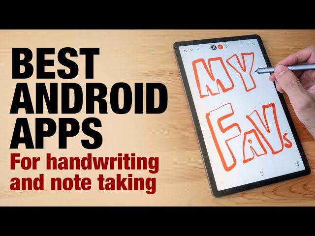 Best Android Apps for Handwriting and Note Taking