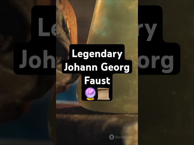 Fact Of Legendary Johann Georg Faust 🔮📜  #history #historyfacts #historia #historical