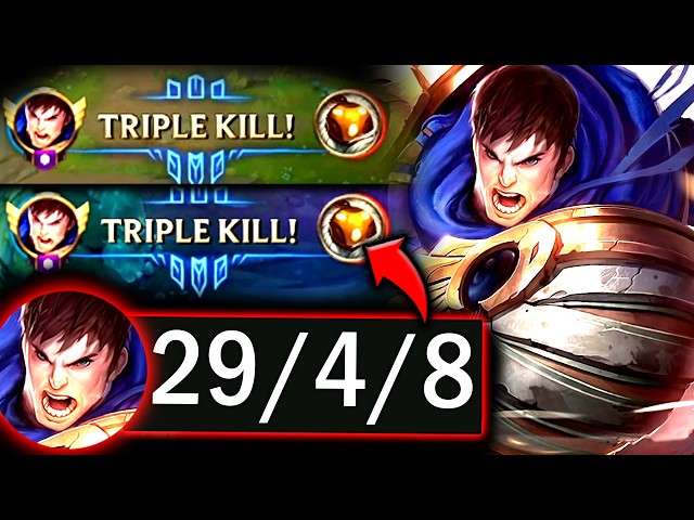 GAREN TOP CAN 1V5 VERY HARD GAMES IN 2026! (NEVER FAILS TO 1V9) - 2026 Garen TOP Gameplay Guide