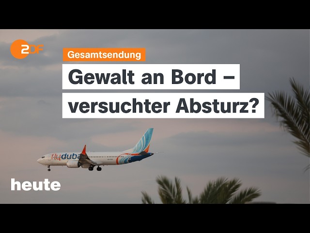 heute 19 Uhr vom 30.09.2026 Flydubai-Notlandung, Pflegereform beschlossen, VW kündigt Tarifverträge