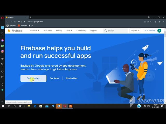 how to create database in firebase  in hindi#firebase