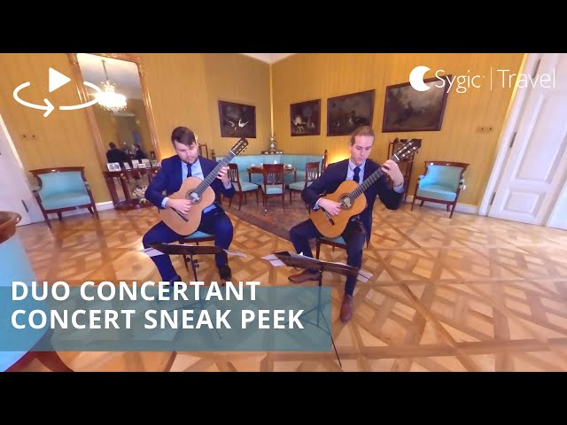360° Classical Music Guitar Concert - Duo Concertant: Sneak Peek in 8K