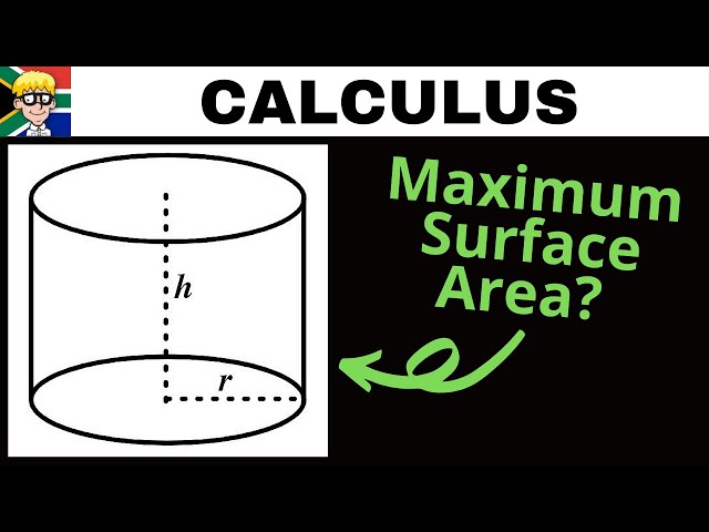 Optimisation Grade 12: Maximum Surface Area Cylinder