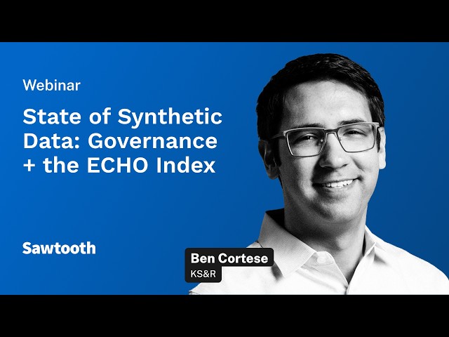 State of Synthetic Data: Governance + the ECHO Index