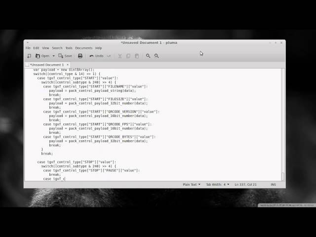Uploading the highspeedTGXf client