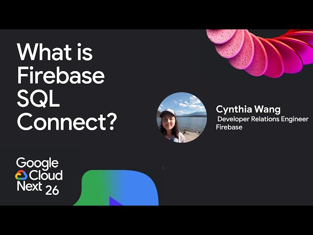Firebase goes SQL: Inside the new SQL Connect (PostgreSQL)