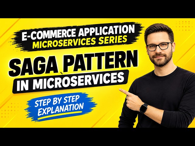 Saga Pattern in Microservices Explained | E-Commerce Microservices