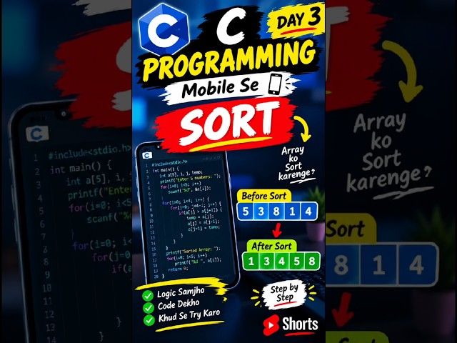 C Programming Day 3 #coding #shorts #viral