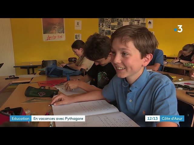 Pendant les vacances, ils révisent les mathématiques et préparent... les olympiades de 2024