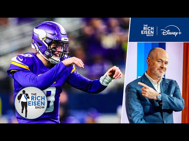 Michigan Alum Rich Eisen Reacts to JJ McCarthy’s 3-TD Night in Vikings’ SNF Win vs Cowboys
