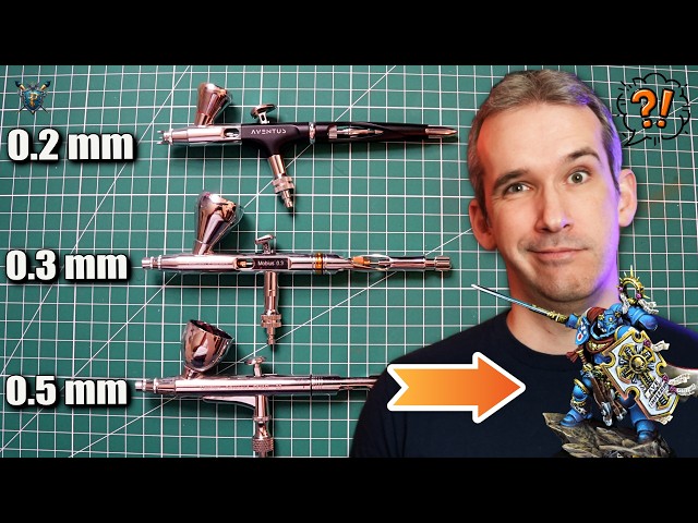 Which Needle Size to Use for Airbrushing Miniatures