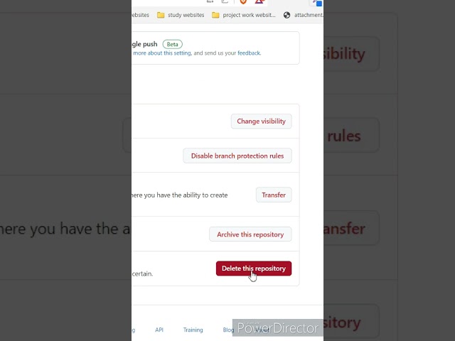 How to delete repository on Github