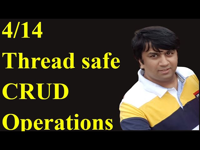 4/14 - Implement Thread Safe CRUD Operations | Posix Multithreading | C/C++ | Udemy Courses