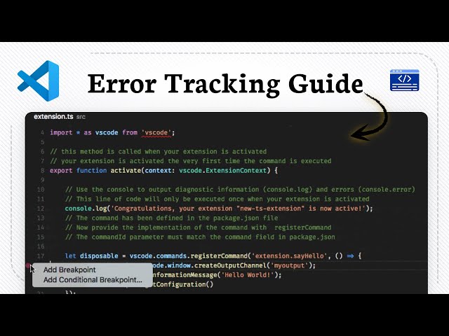 How to use breakpoints in Visual Studio Code