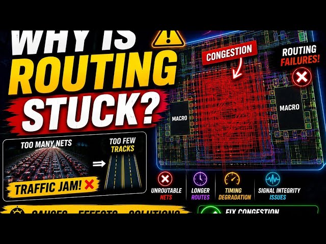 What is chip traffic jam in a chip