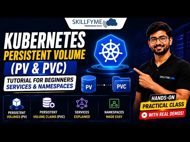 Kubernetes Persistent Volume (PV & PVC) Tutorial for Beginners | Storage Classes Explained