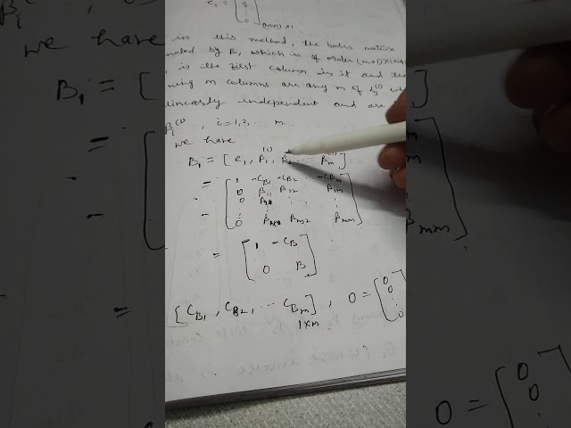 revised simplex method lecture 01