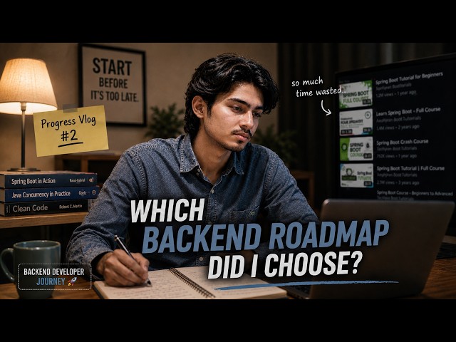 Starting Backend Development | Which Course Did I Choose? #2