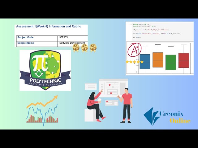 ICT505 Visualizing and Data Distribution by Python Assignment Help  Polytechnic Instittute Australia