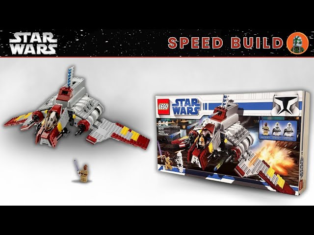 ⚡️ Full Speed Build｜LEGO Star Wars 8019 Republic Attack Shuttle
