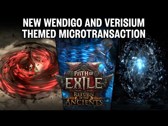 Path of Exile 2: Wendigo Spear Skill Effects & Verisium Effect Bundle Microtransaction Roundup