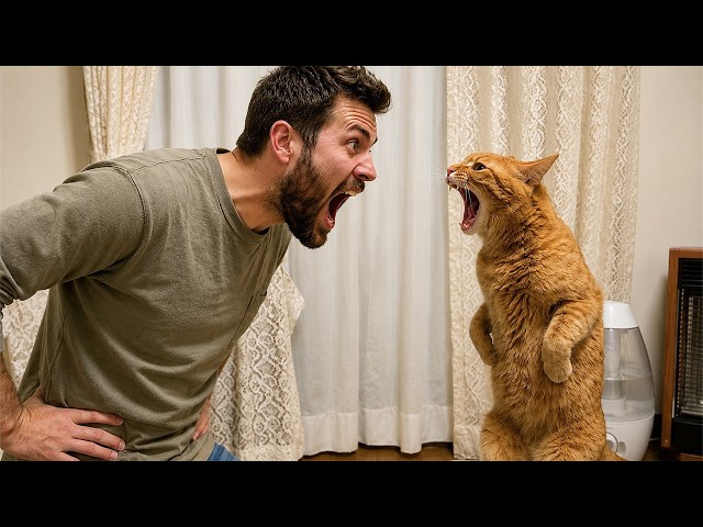 I SCREAMED at My Cat... It SCREAMED BACK! 😂🐱 | Funny Talking Cat Moments