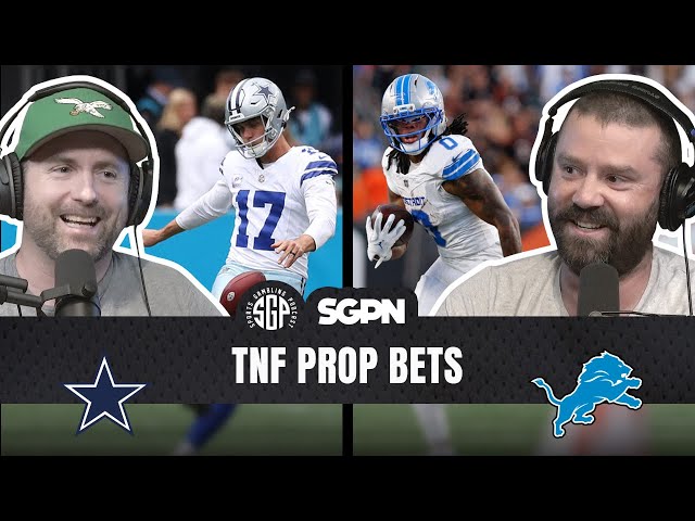 Thursday Night Football Prop Bets: Cowboys vs Lions Preview