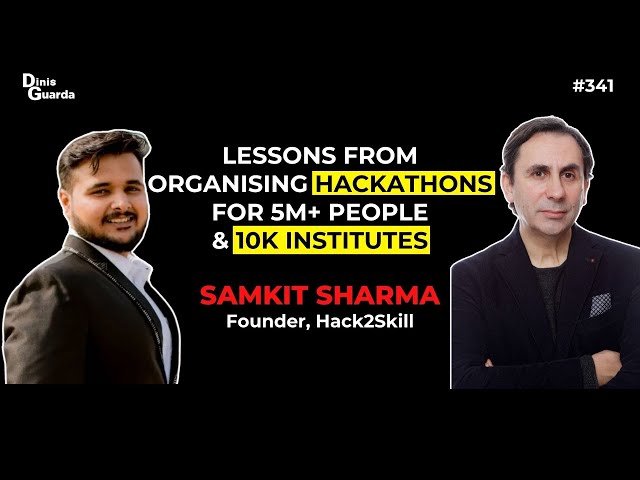 Samkit Sharma - Founder of Hack2Skill - Inside Organising Hackathons for 5M+ people & 10k+ Institute