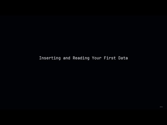 7. Inserting and Reading Your First Data - MySQL for beginners 2026