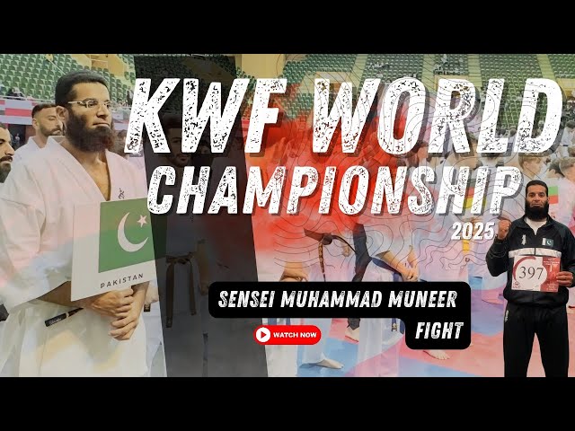 Sensei Muhammad Muneer fight ( KWF World Shampionship 2025) #kyokushin@fitlife-lb7wl 