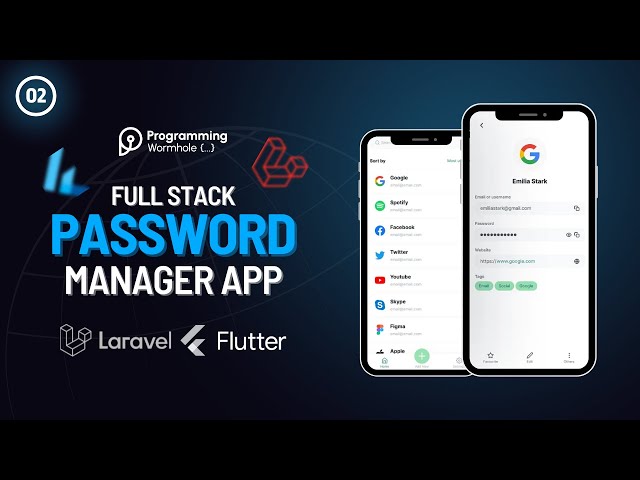 Password Manager App with Flutter & Laravel: User Register API (Part - 2)