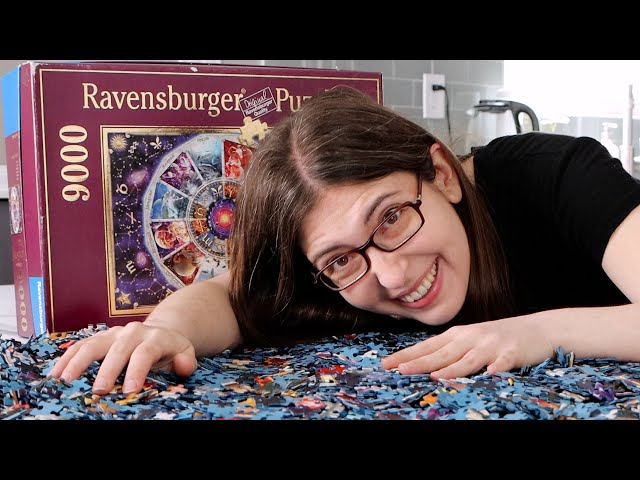 Starting my next 9000 piece puzzle (Astrology Puzzle Part 1 of ?)