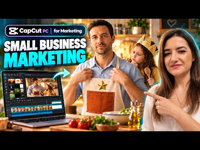 Small Business Marketing: Video Editing Software for a Story Ad | CapCut PC