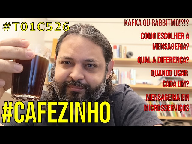 A difrença entre Kafka e RabbitMQ: quando e por que usar #Cafezinho #T01C526