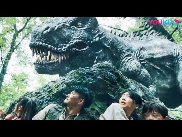 Tyrannosaurus Rex chases the crowd! | Snake 3 | YOUKU MONSTER MOVIE