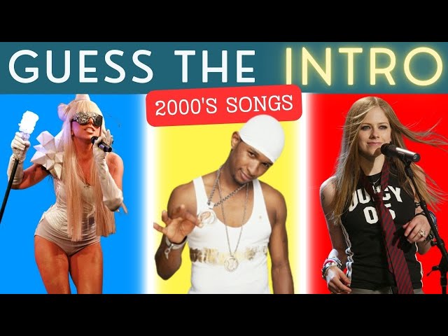 Guess the INTRO - Name 00's Songs by the ICONIC INTRO 🎸 | 2000's Music Quiz: