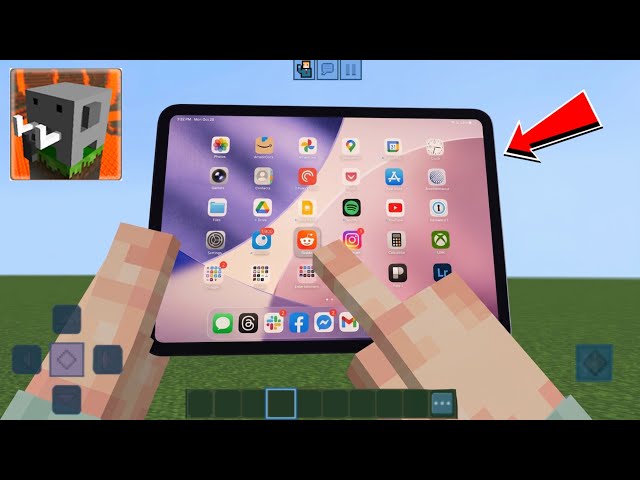 How to make a Working iPad in Craftsman 