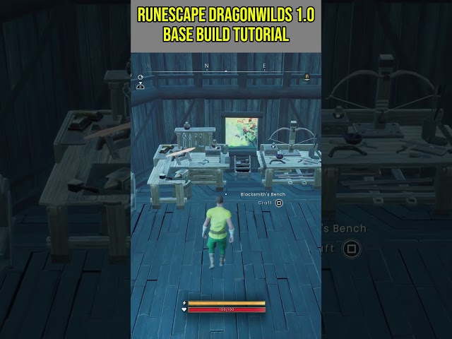 Runescape Dragonwilds 1.0: Perfect Starter Base: Build Tutorial