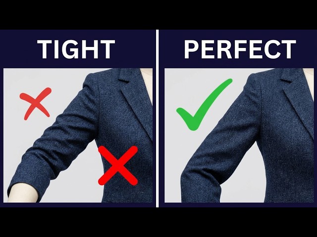 Why Your Sleeves Feel Tight! Fix Fat Arm Pattern Mistake #patternmaking #PatternDrafting
