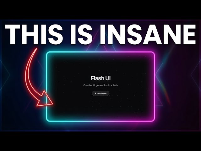 This Gemini 3 Flash Prompt Creates Insane UI (Copy It)