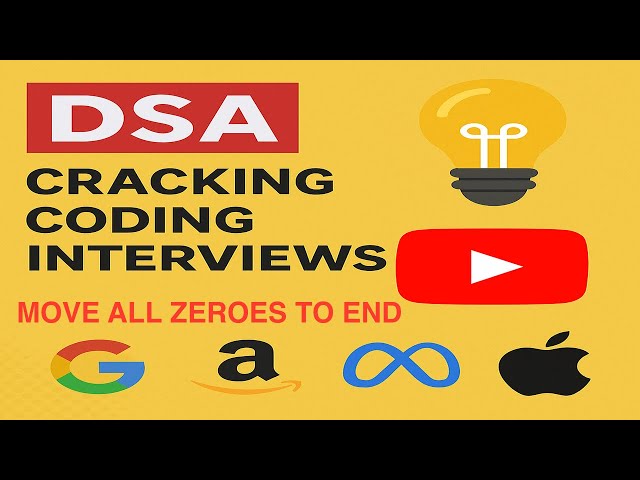 Move All Zeroes to End – Python DSA Trick Every Interviewer Expects 🔥