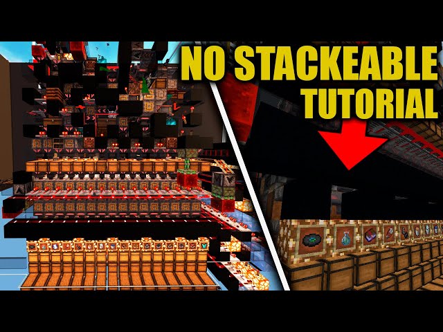 ALMACEN PARA ITEMS NO STAKEABLES TUTORIAL - 1.20+
