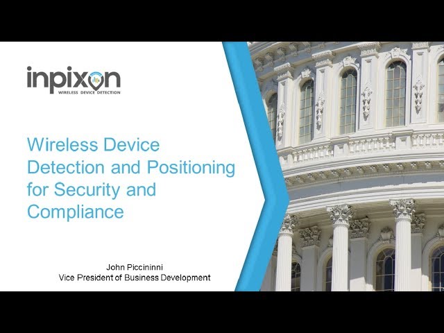 Webinar: Securing Your Indoor Airspace Using RF Detection & Positioning Sensors