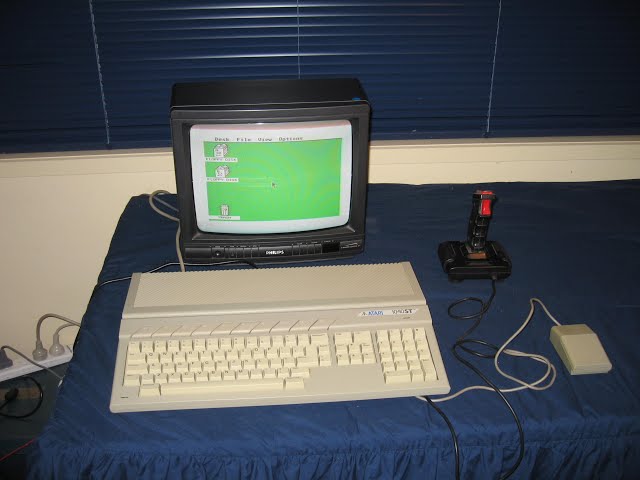 The Atari 1040ST(FM) (as seen in Terry Stewart's computer collection)