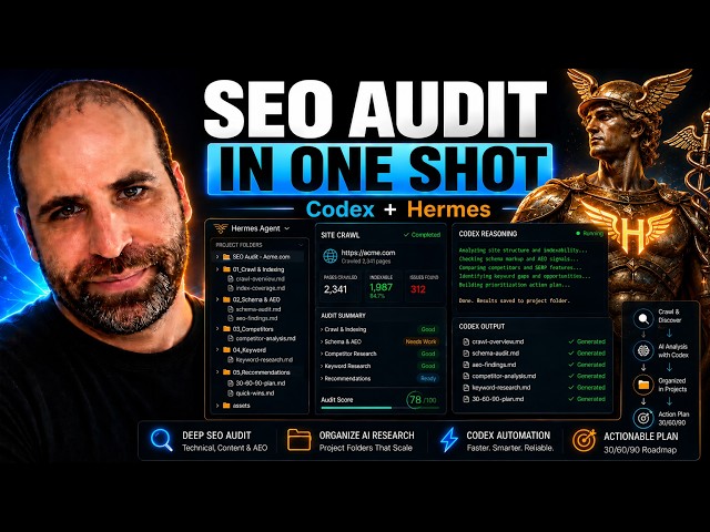I Used Codex In Hermes Agent To Build a Full Marketing Plan