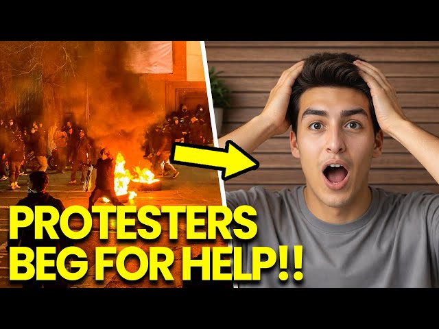 Iranian Protesters BEG Trump for Help as Death Toll SOARS