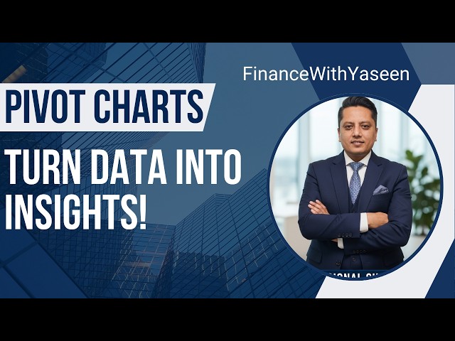 Excel Pivot Charts Tutorial | Create Interactive Reports with Pivot Tables