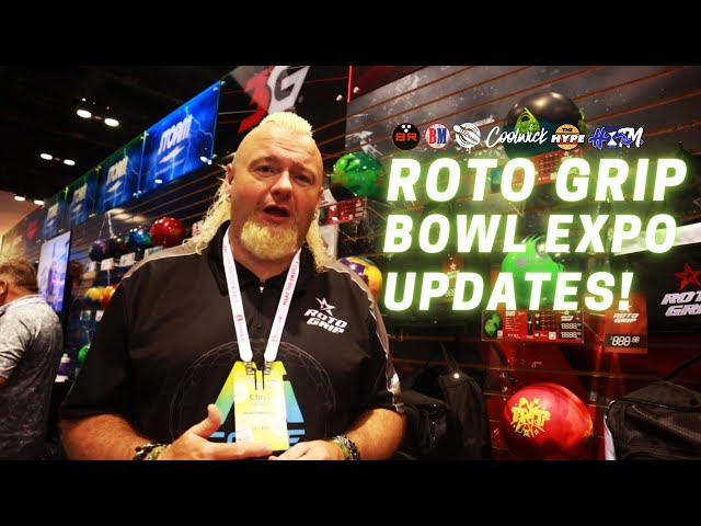 ROTO GRIP * BOWL EXPO 2023 * CHRIS SCHLEMER * CLONE * TOUR DYNAM-X * HUSTLES * PRODUCT UPDATES!!!