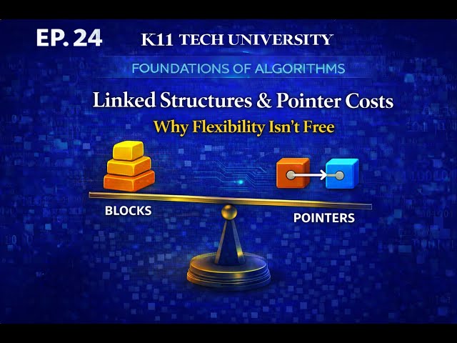 The Price of Flexibility: Linked Structures and Pointer Costs